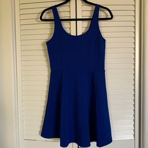H&M Divided royal blue dress size 10 runs small